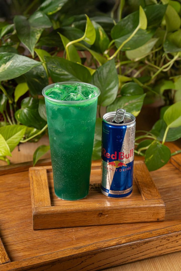 Red Bull Orange Blue Wave