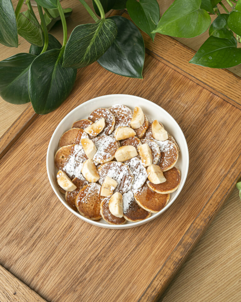 Pankeyk karamelli banan ilə