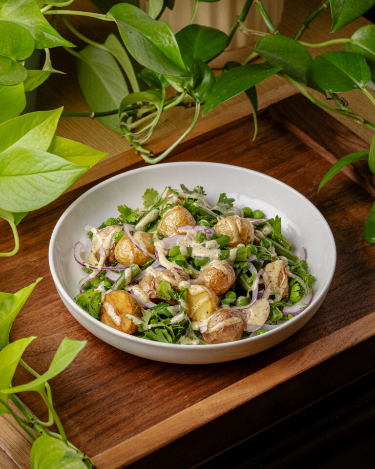 Yaşıl lobya salatı